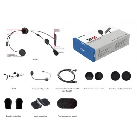 KIT BLUETOOTH SENA CASQUE MOTO