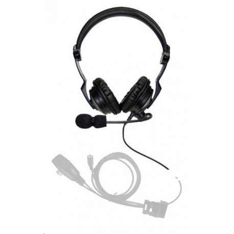 CASQUE LÉGER 2 ECOUTEURS MIC FLEX