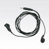 EARPIECE W/REMOTE PTT&MIC