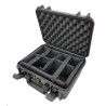 VALISE IP67 NOIRE AVEC CLOISONS