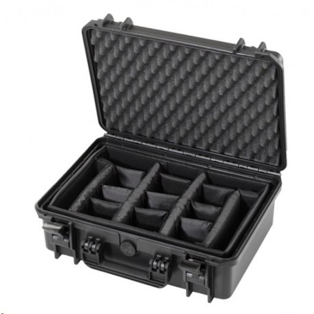 VALISE IP67 NOIRE CLOISONS CAMERA