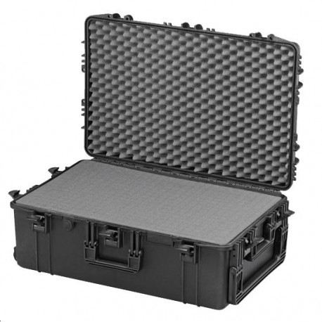 VALISE IP67 NOIRE AVEC MOUSSES