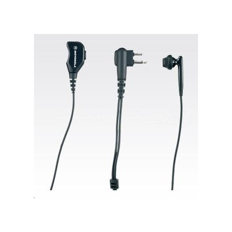 EARBUD WITH PTT/MIC (DUAL PIN)