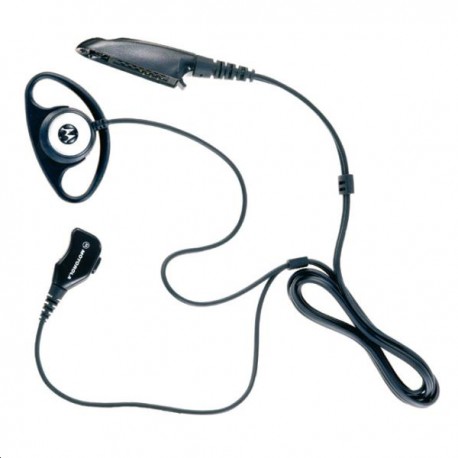 D-SHELL EARPIECE WITH PTT/MIC