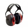 CASQUE PELTOR X3A ROUGE 33dB