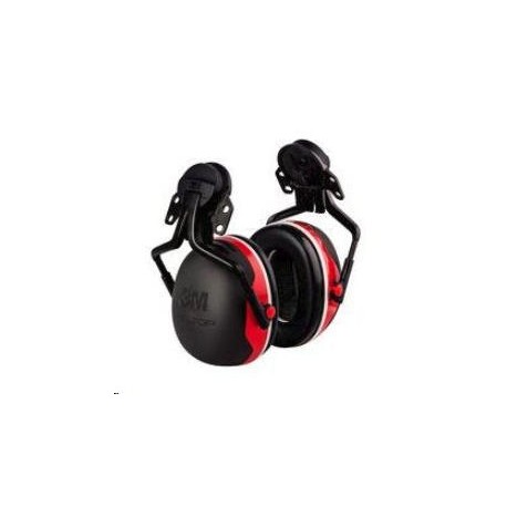 CASQUE PELTOR X3P5E ROUGE 33dB