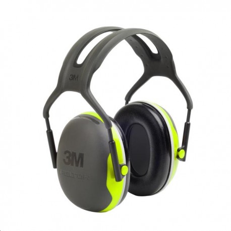 CASQUE PELTOR X4A VERT FLUO 33dB