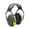 CASQUE PELTOR X4A VERT FLUO 33dB