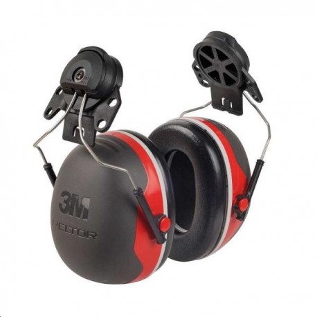 CASQUE PELTOR X3P3E ROUGE 33dB