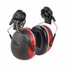 CASQUE PELTOR X3P3E ROUGE 33dB